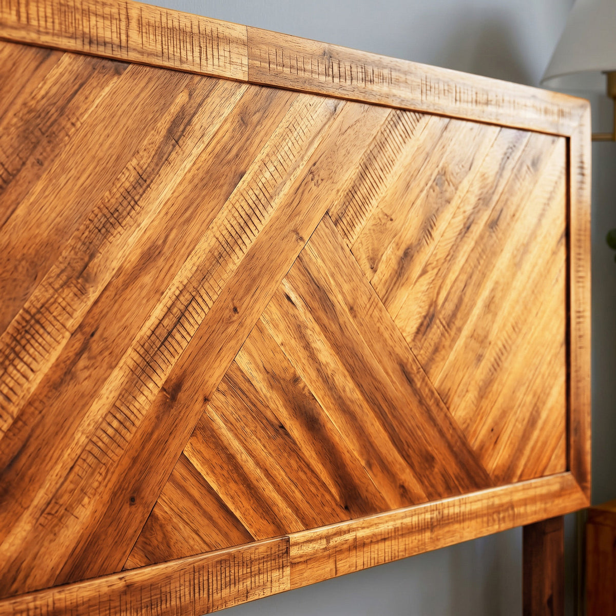 Sierra Deluxe Solid Acacia Wood Bed Frame