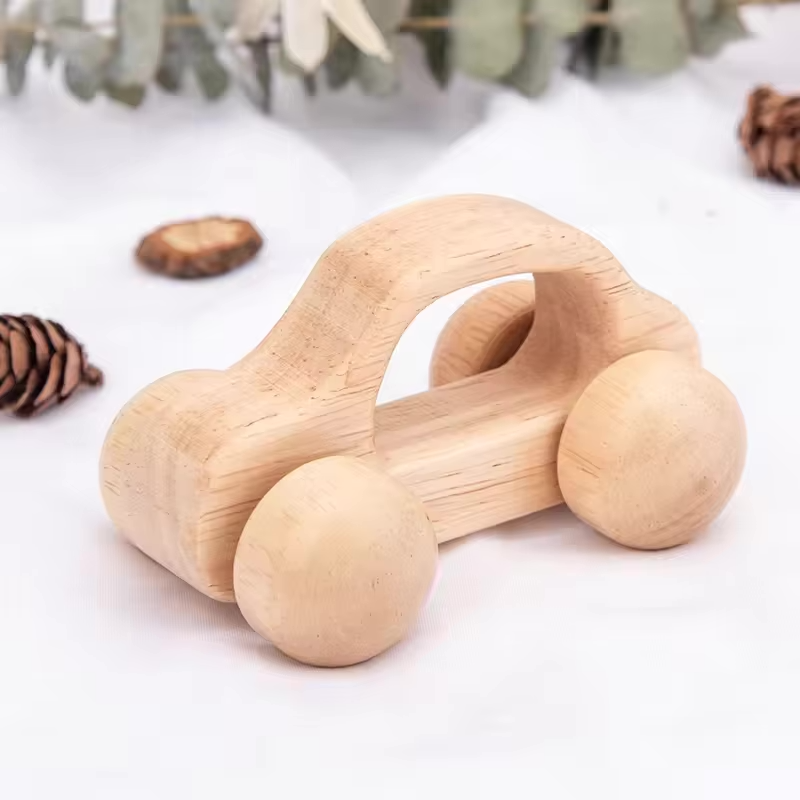 Wooden Toy Vehicles Set