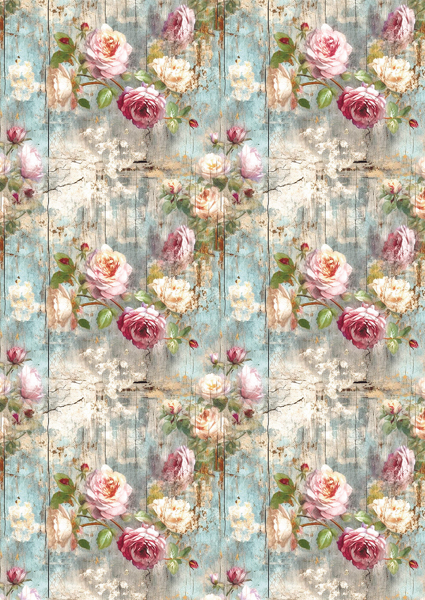 Tissue Paper A4 6/Pkg My Secret Garden