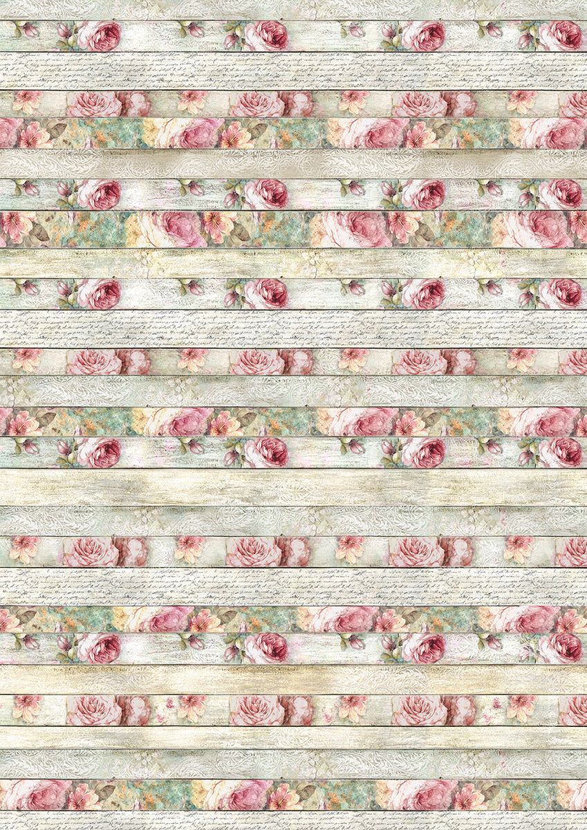 Tissue Paper A4 6/Pkg My Secret Garden