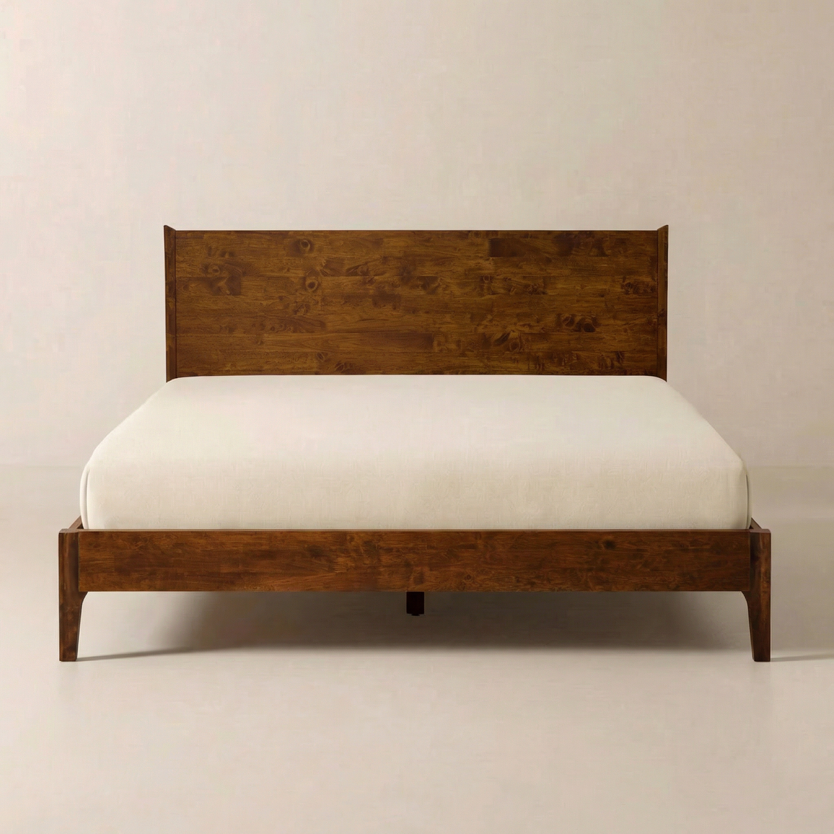 Haven Solid Rubber Wood Bed Frame
