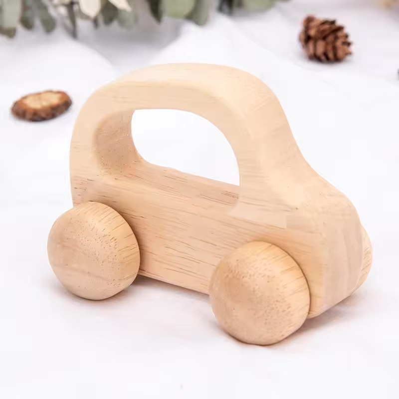 Wooden Toy Vehicles Set