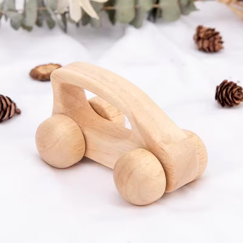 Wooden Toy Vehicles Set