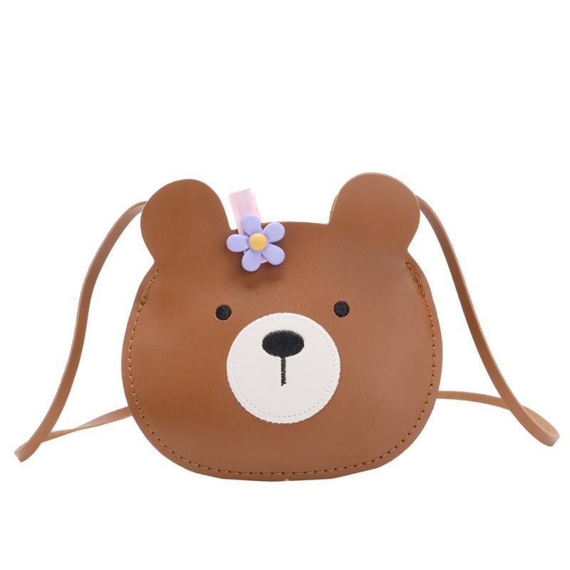 Teddy Bear Kids' Purse, Brown
