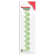 Interlace Border Dies - Christmas Flowers