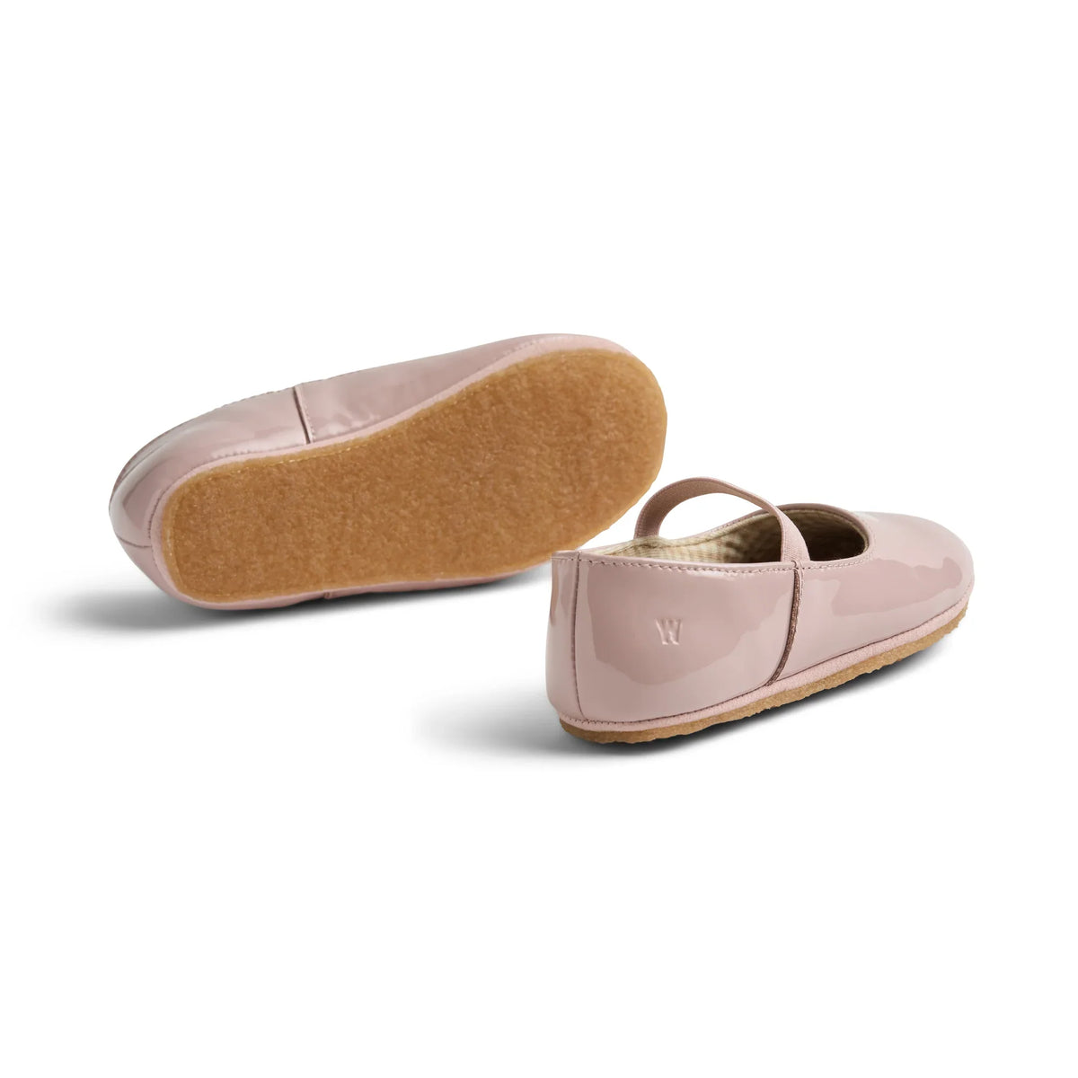 Wheat Rosen Ballerina Shoes, Rose Frost