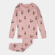 Petit Lem Witch Glow in the Dark PJ Set, Pink