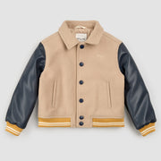 Miles The Label Varsity Woven Jacket