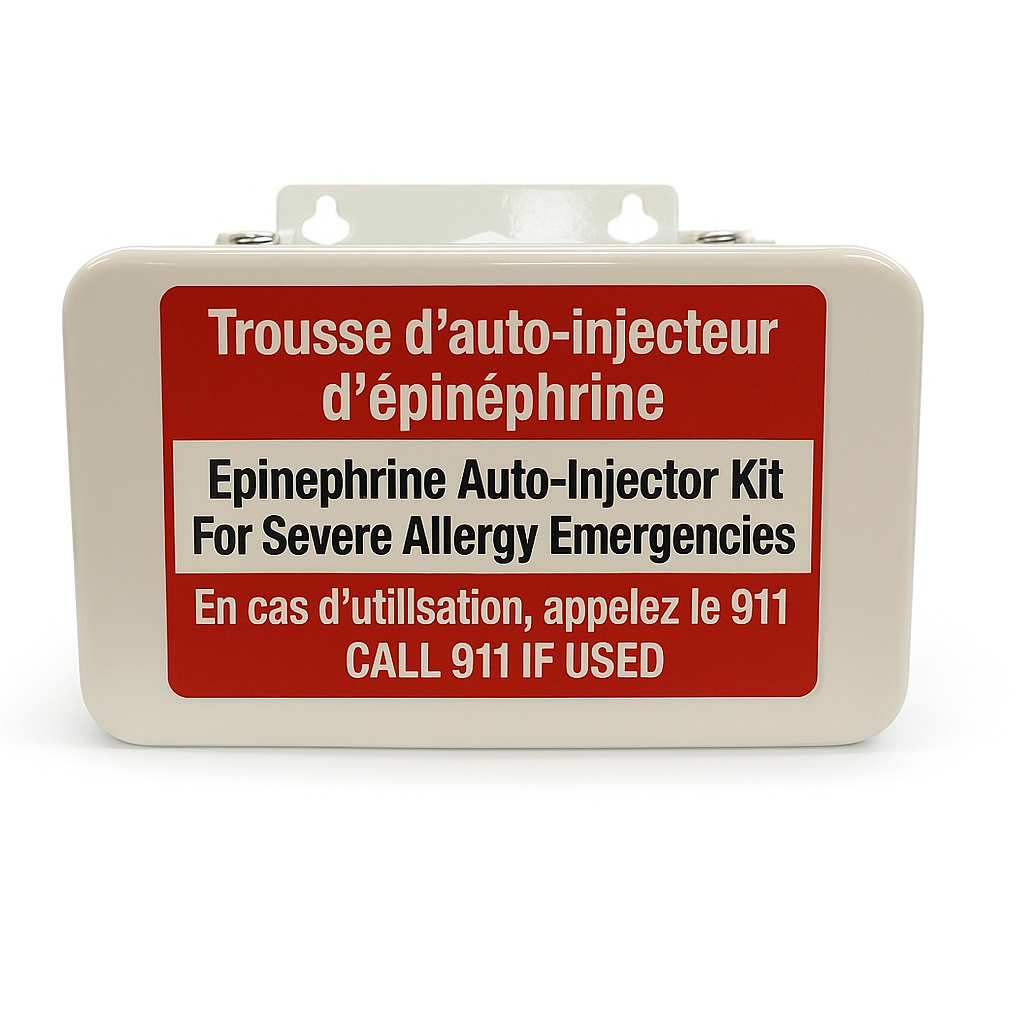 Allergy Emergency Cabinet Kit, Wall Mountable