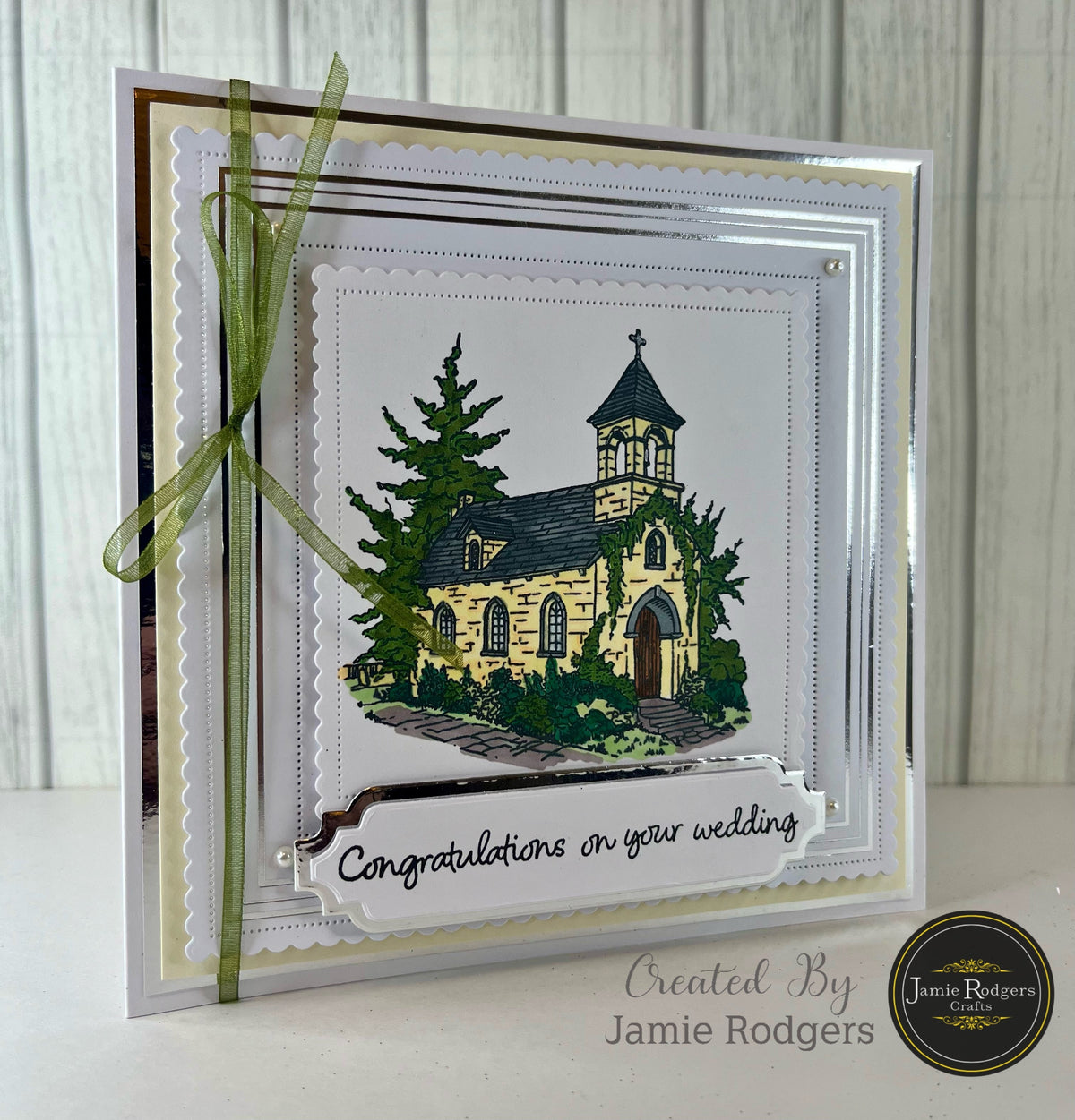 Jamie Rodgers Crafts Church A6 Clear Stamp Set