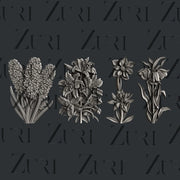 Zuri Designs Flower Blooms Set 2