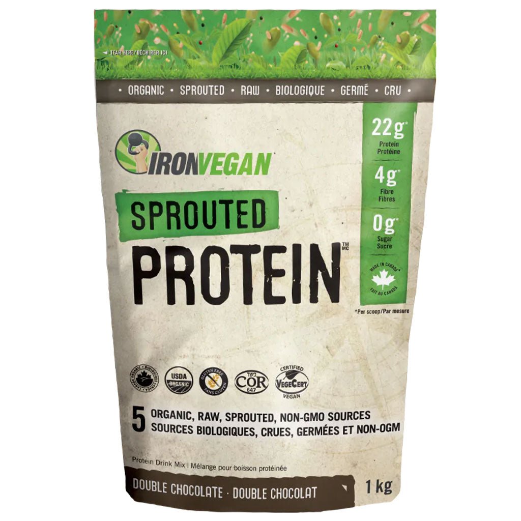 Iron Vegan Sprouted Protein, 1 kg
