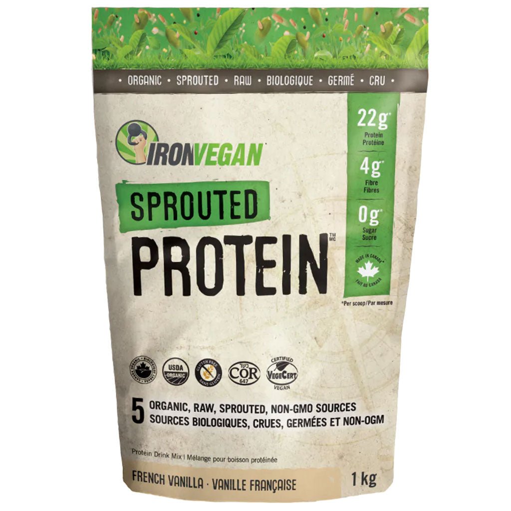 Iron Vegan Sprouted Protein, 1 kg