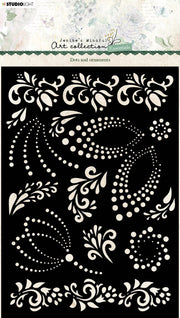 JMA Mask Dots And Ornaments Essentials 148x210x1mm 1 PC nr.75