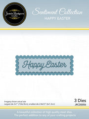 Jamie Rodgers Crafts - Happy Easter Sentiment Die Set