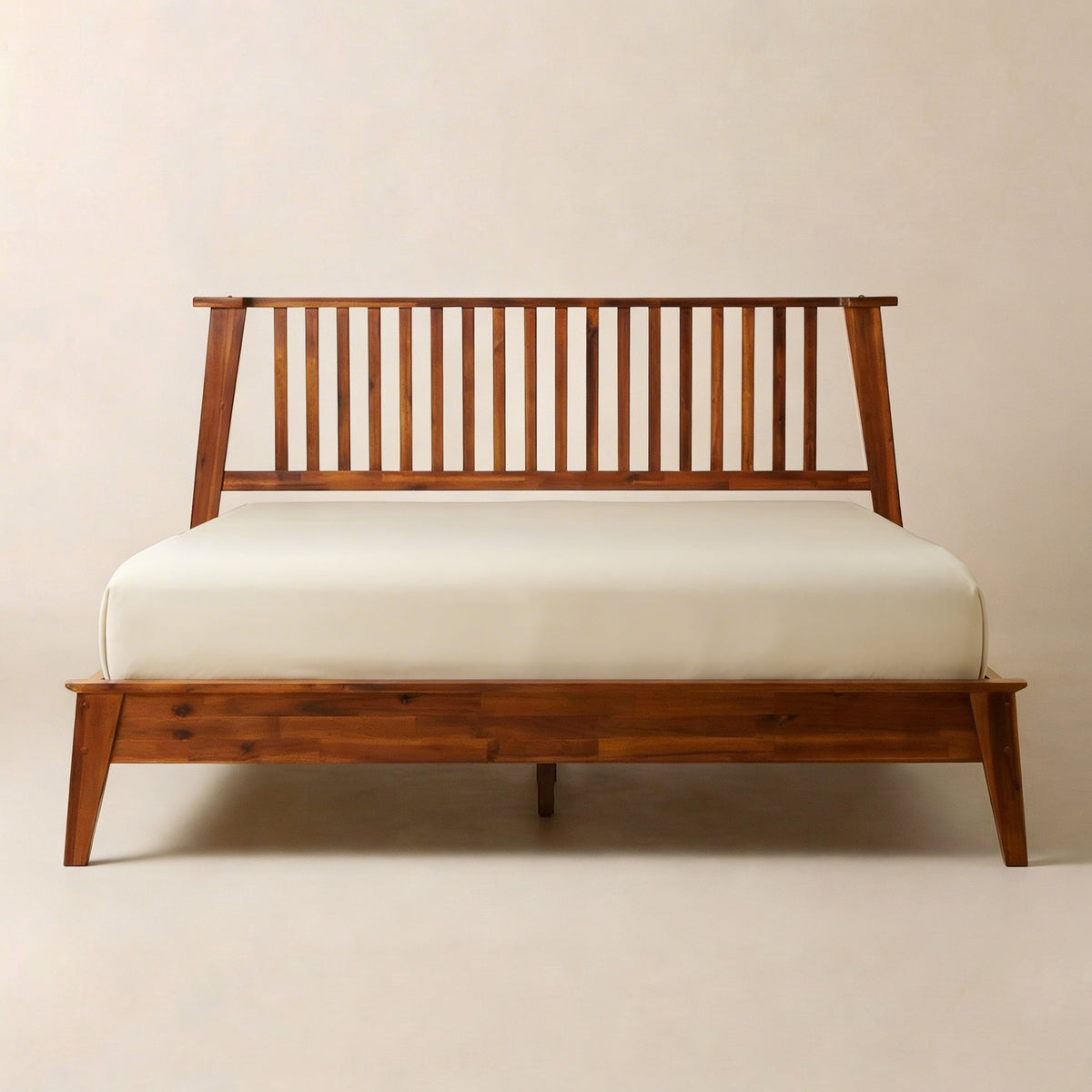 Kaylin Solid Acacia Wood Bed Frame