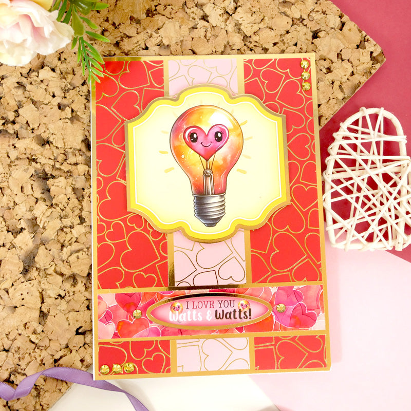 Pun-tastic Foiled Edge-to-Edge Cardstock