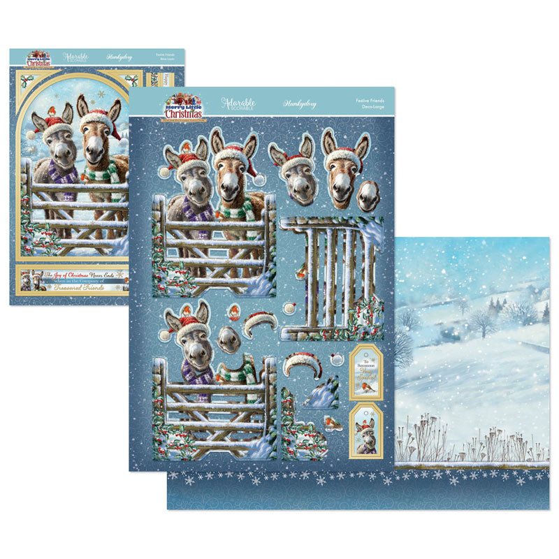A Merry Little Christmas Deco-Large Set - Festive Friends
