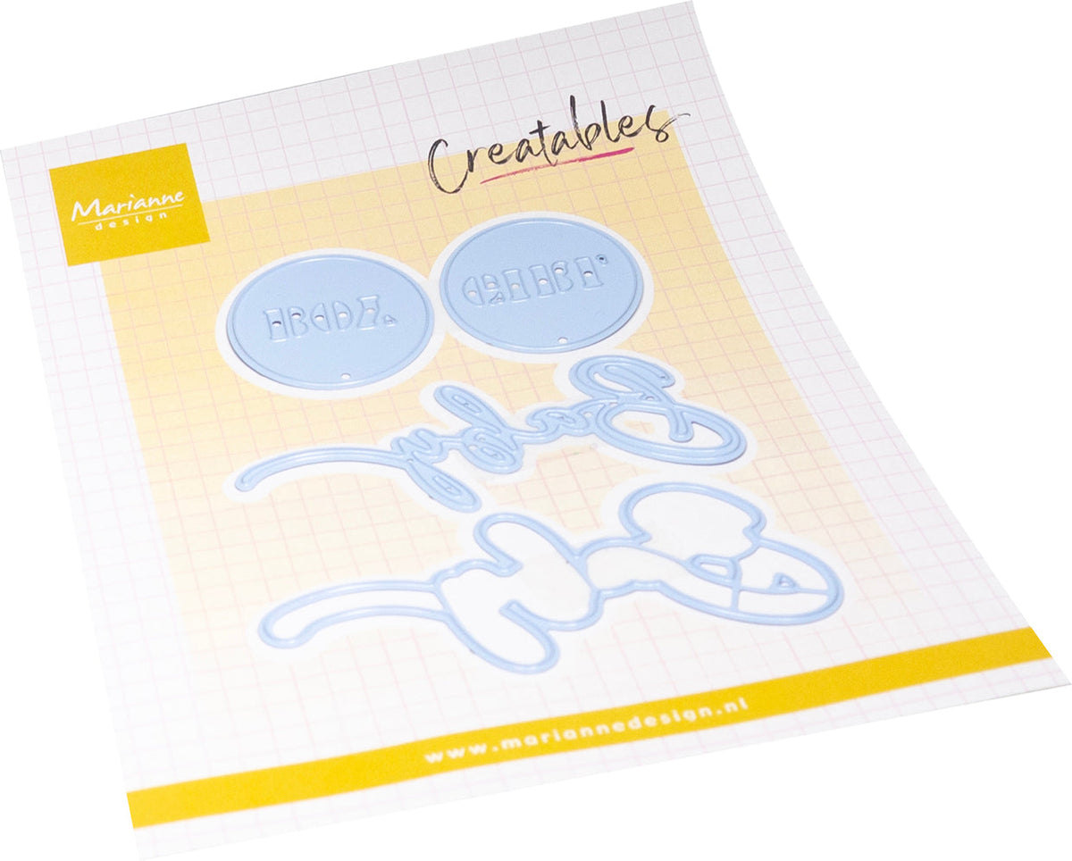 Marianne Design Creatables Die - Baby Boy & Girl Text