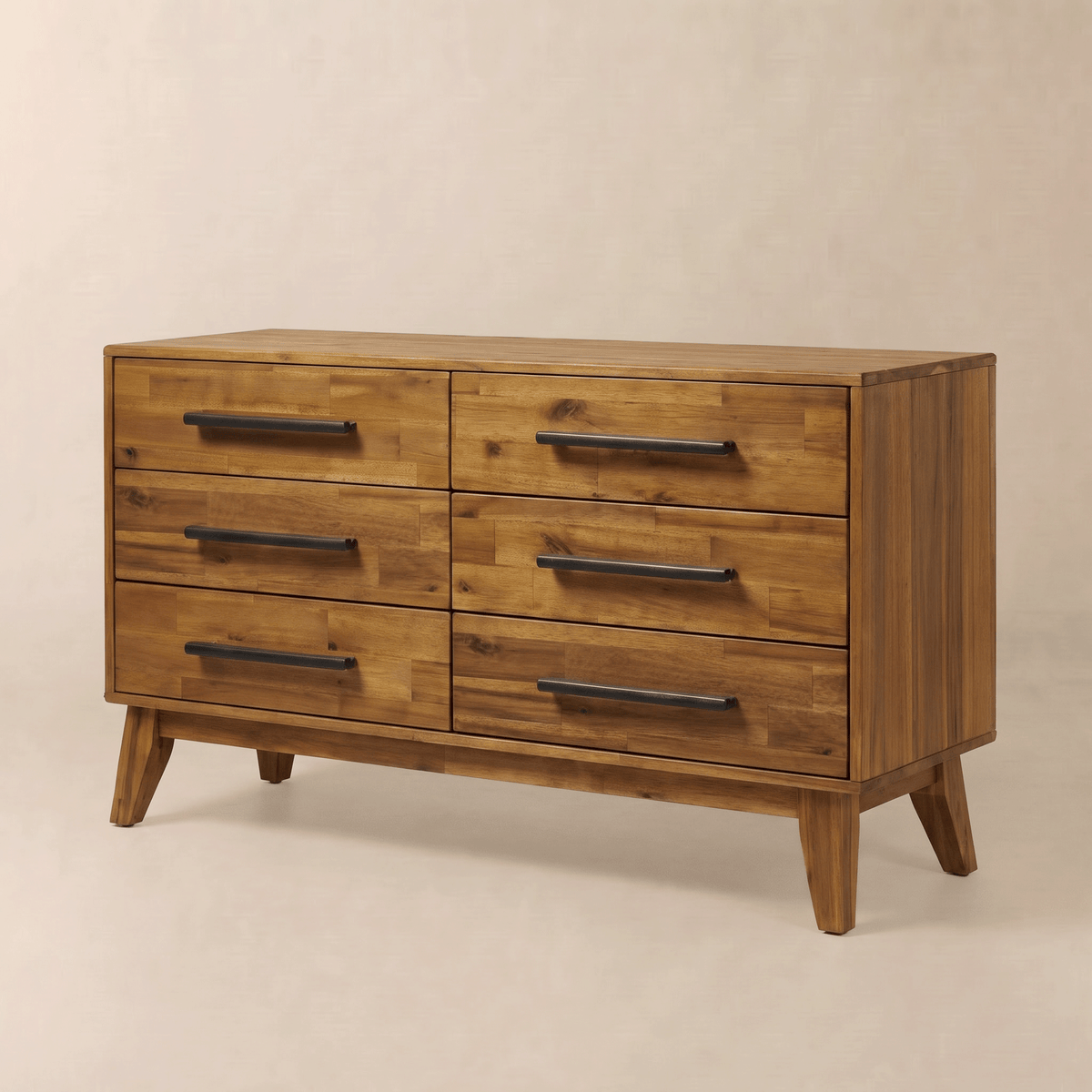Legacy Solid Wood 6-Drawer Dresser