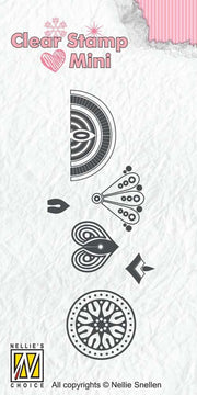 Clear Stamp Minis Flower 3