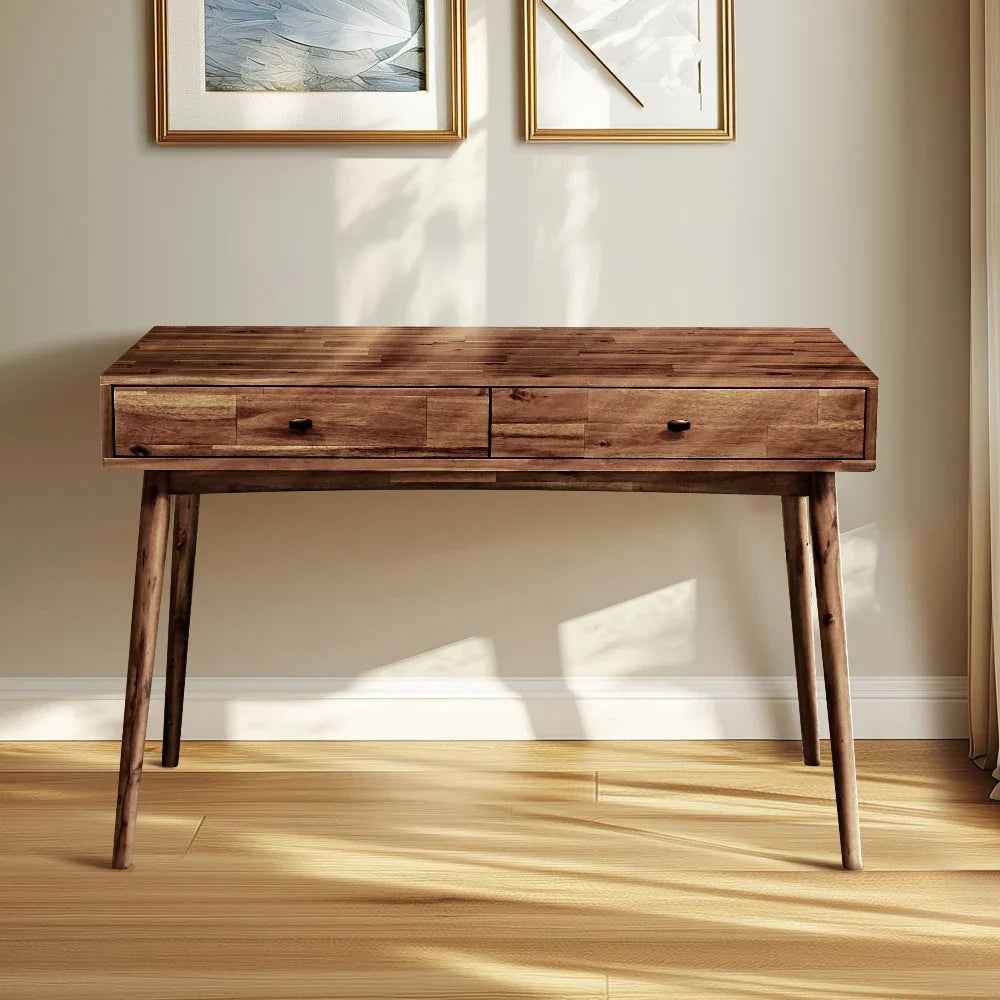 Lagom 48 in Solid Acacia Wood Desk
