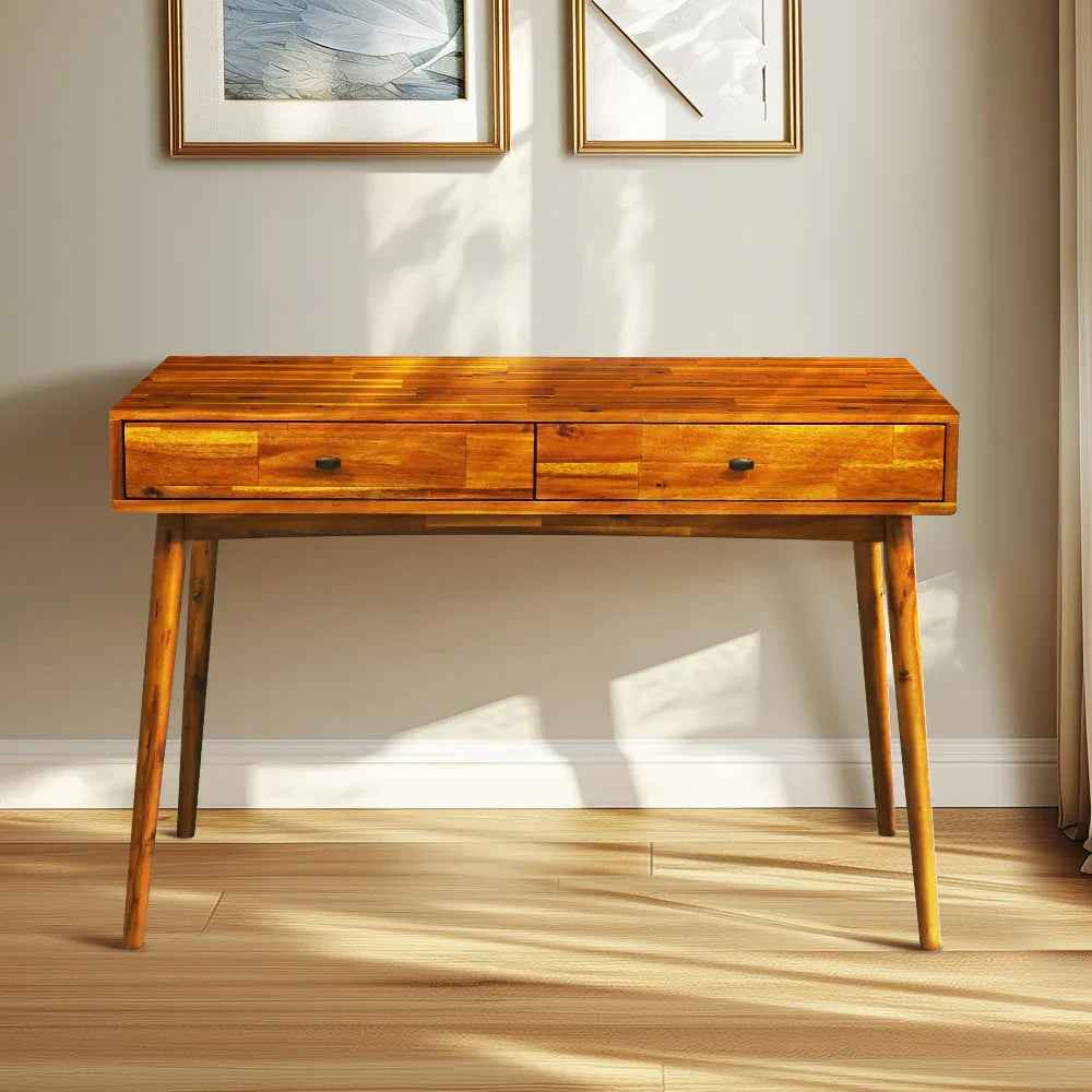Lagom 48 in Solid Acacia Wood Desk
