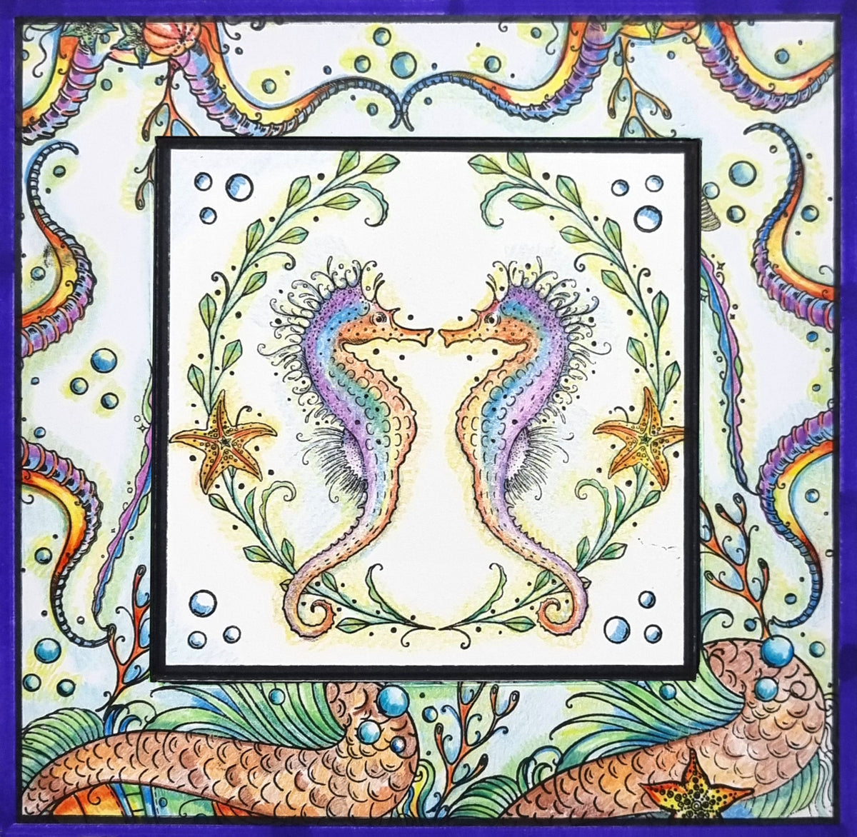 Pink Ink Designs Seas The Day 6 in x 8 in Clear Stamp Set