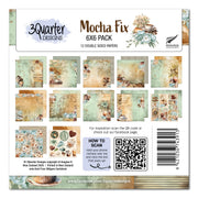 3Quarter Designs Mocha Fix 6x6 Paper Pack