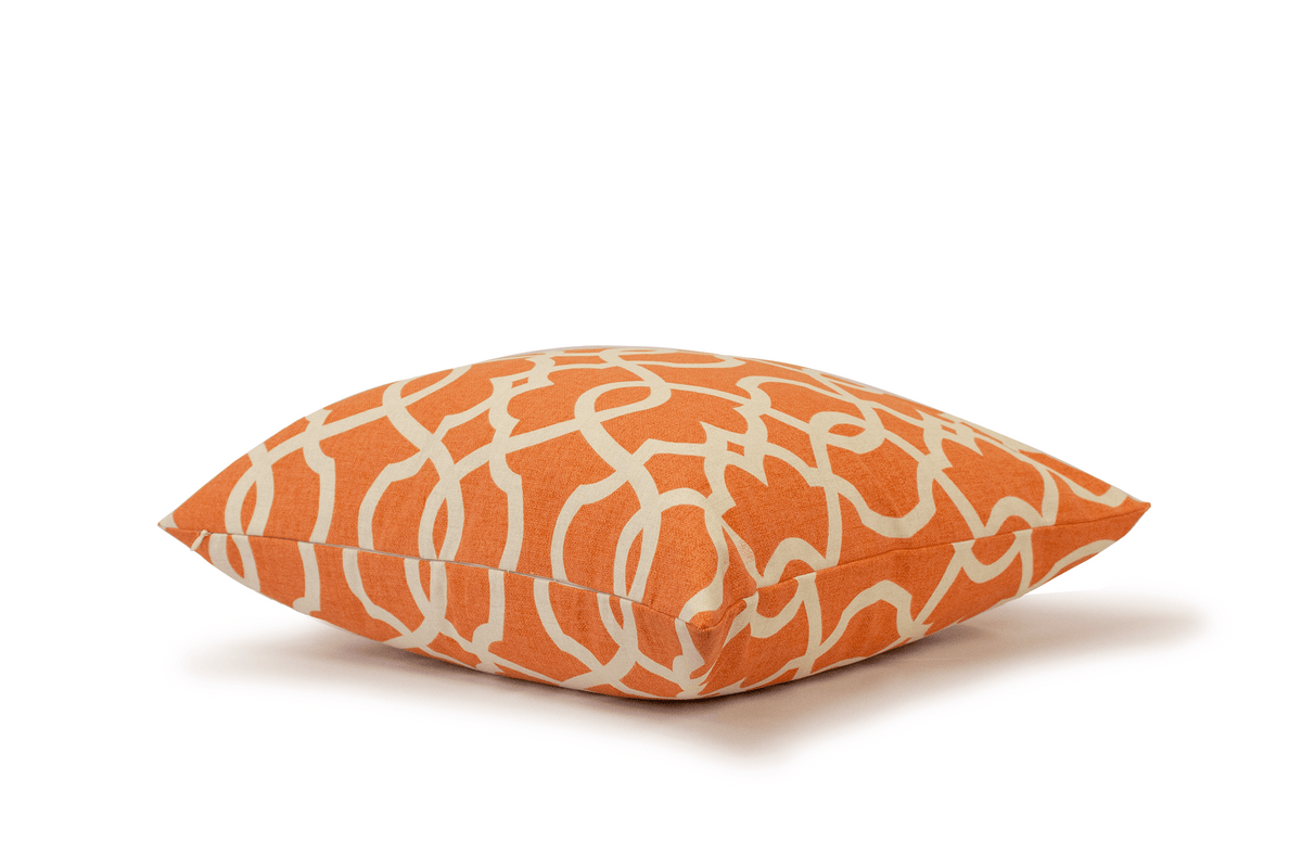 Canadian Down & Feather Tangerine Pattern Cushion Cover