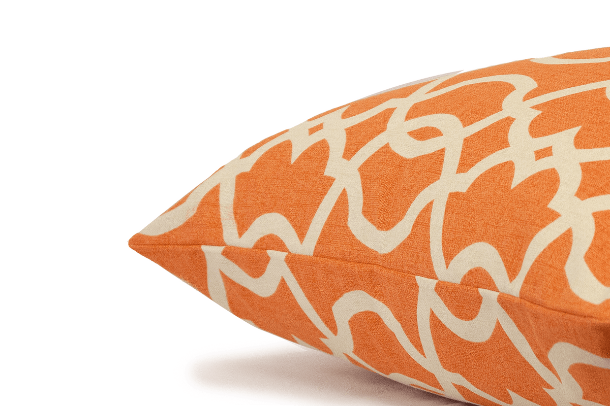 Canadian Down & Feather Tangerine Pattern Cushion Cover