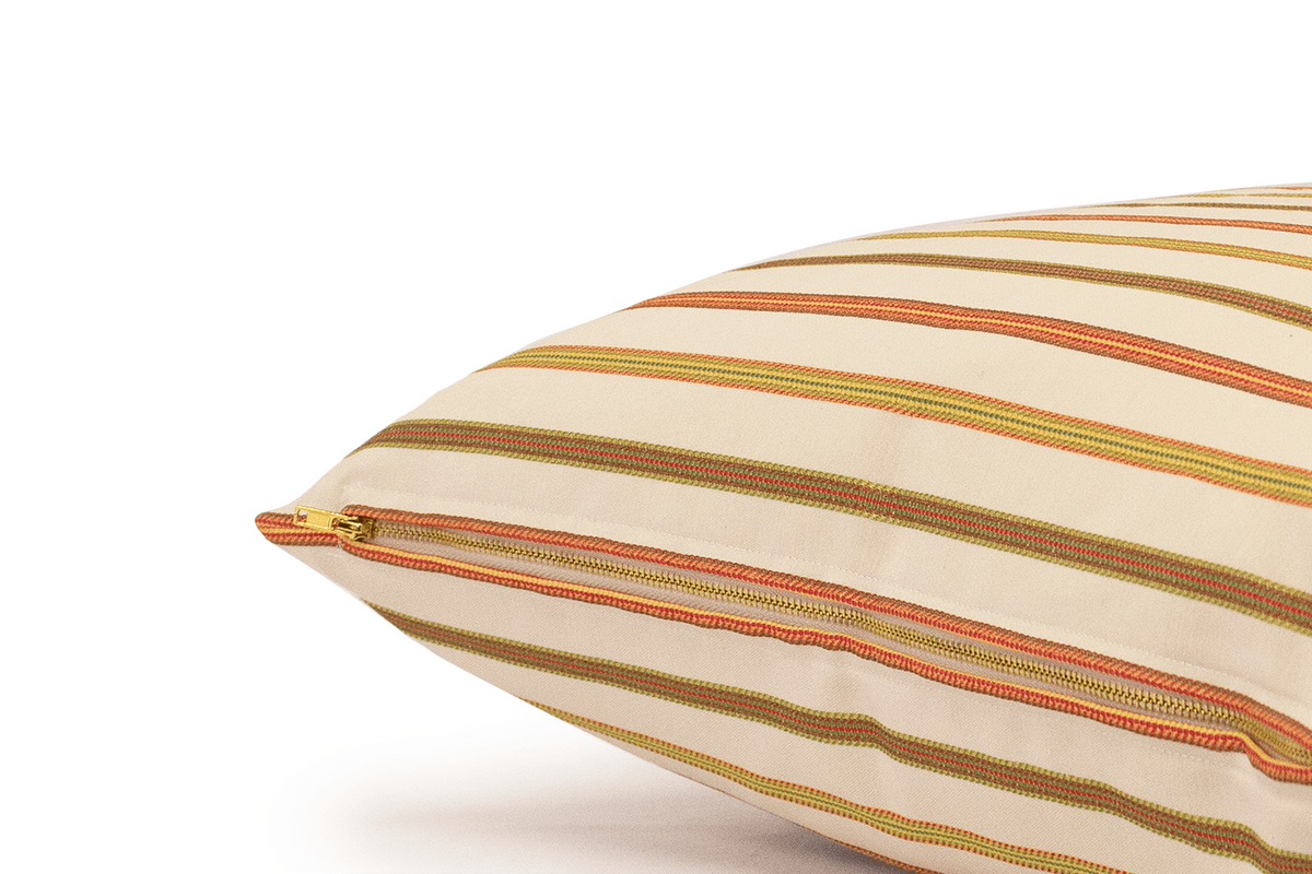 Canadian Down & Feather Garden Stripe Cushion Cover