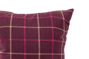 Canadian Down & Feather Vino Check Cushion Cover
