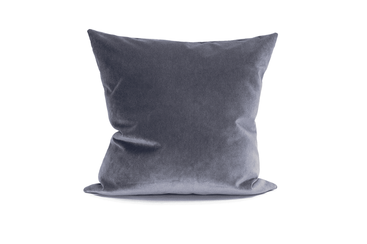 Canadian Down & Feather Grey Velvet Cushion Cover