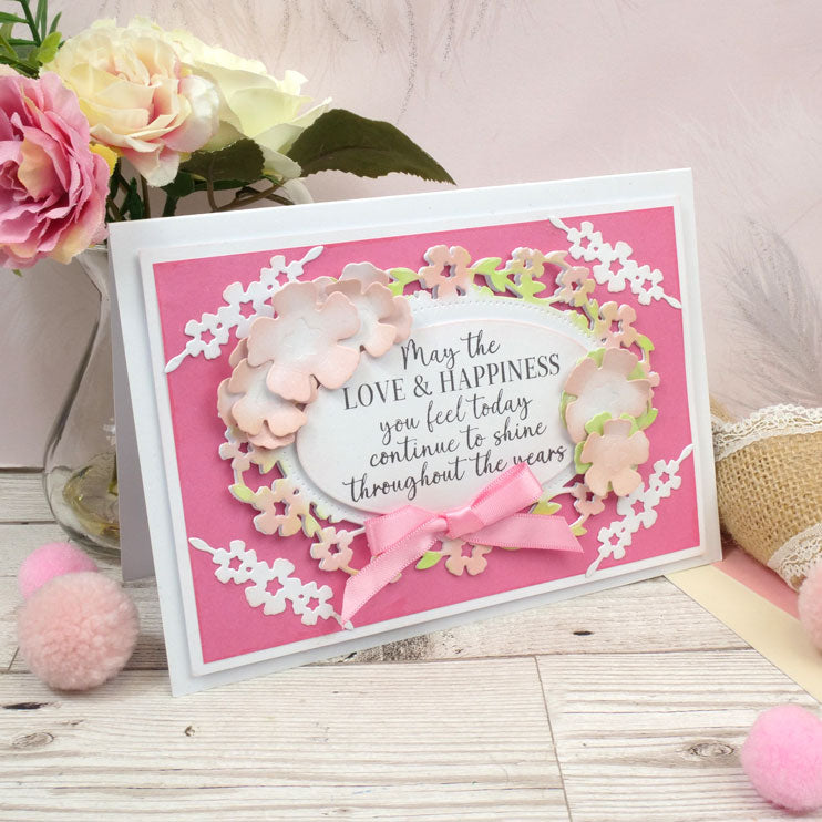 Moonstone Dies - Simply Elegant Flowers & Leaves