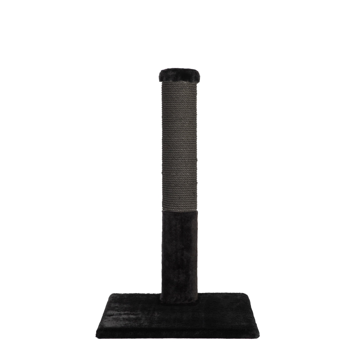 Noba Classic 28 in Scratching Post, Black Faux Fur