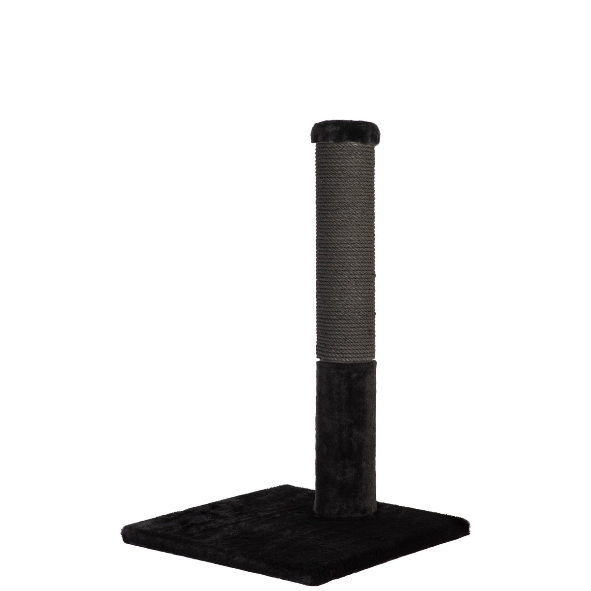 Noba Classic 28 in Scratching Post, Black Faux Fur
