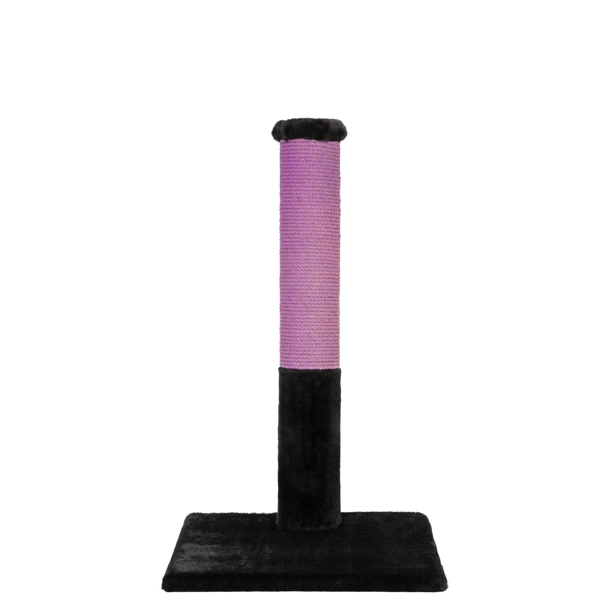 Noba Classic 28 in Scratching Post, Black Faux Fur