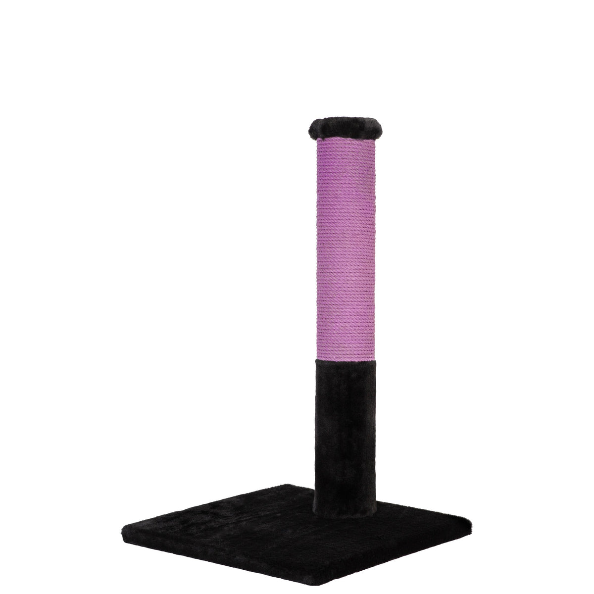 Noba Classic 28 in Scratching Post, Black Faux Fur