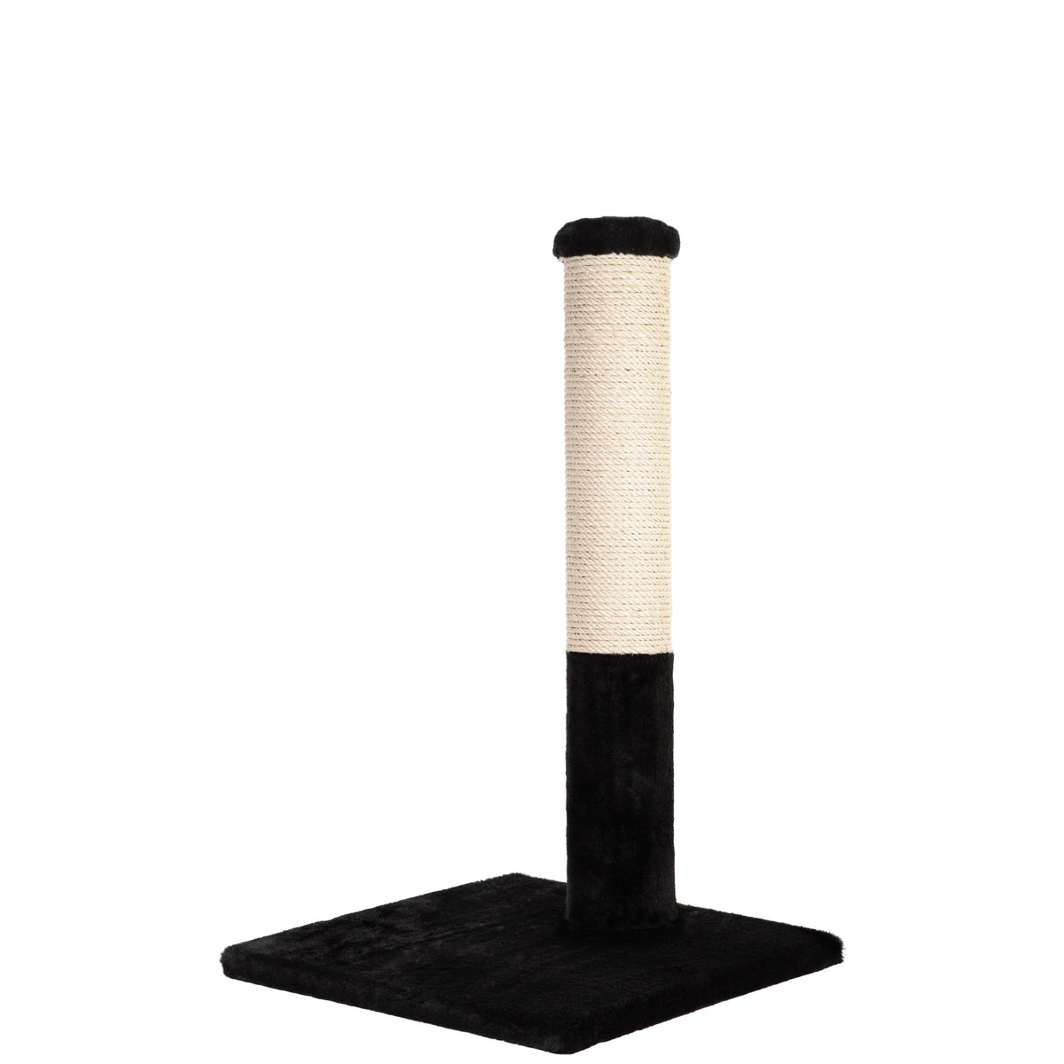 Noba Classic 28 in Scratching Post, Black Faux Fur
