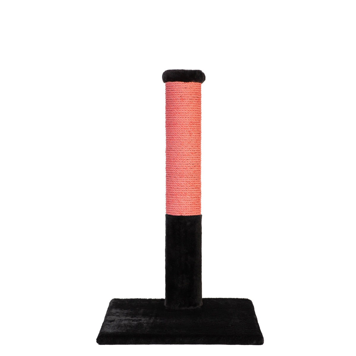 Noba Classic 28 in Scratching Post, Black Faux Fur