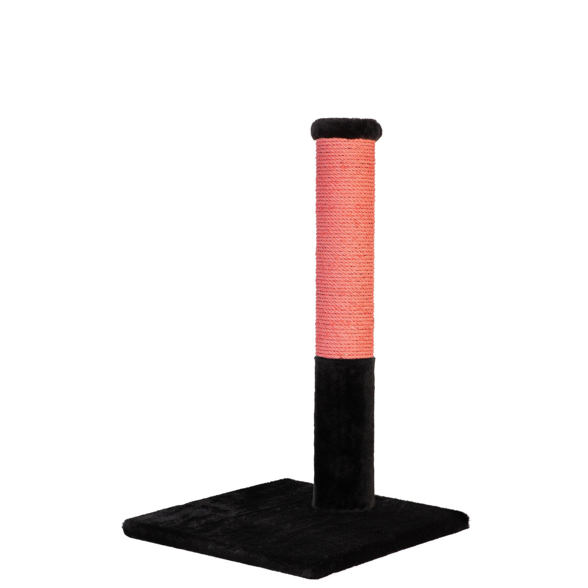 Noba Classic 28 in Scratching Post, Black Faux Fur