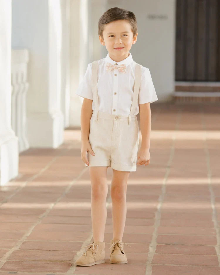 Noralee Suspender Short, Linen