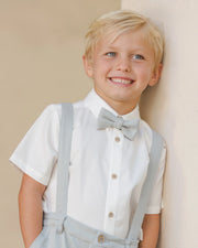 Noralee Bow Tie, Heathered Mist