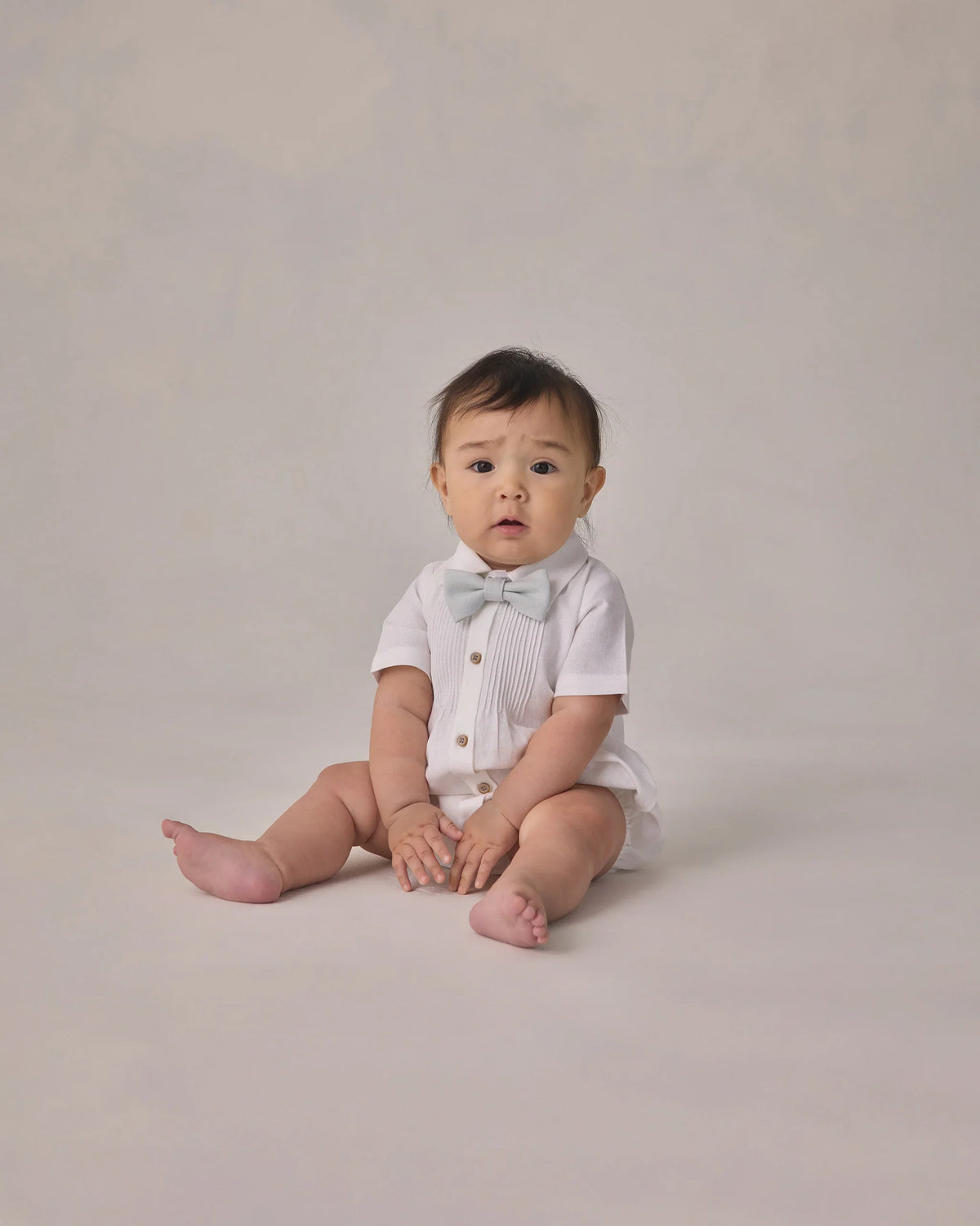 Noralee Bow Tie, Heathered Mist
