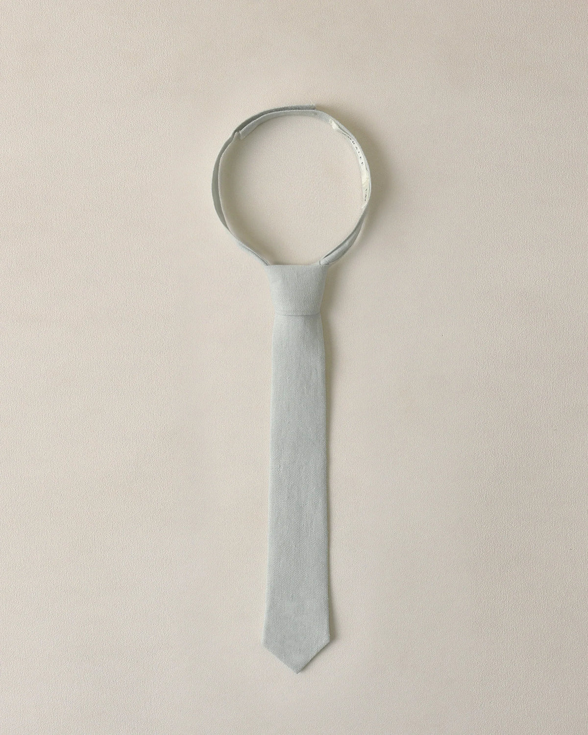 Noralee Skinny Tie, Heathered Mist