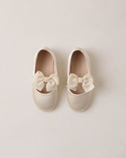 Noralee Bow Ballet Flats, Pearl
