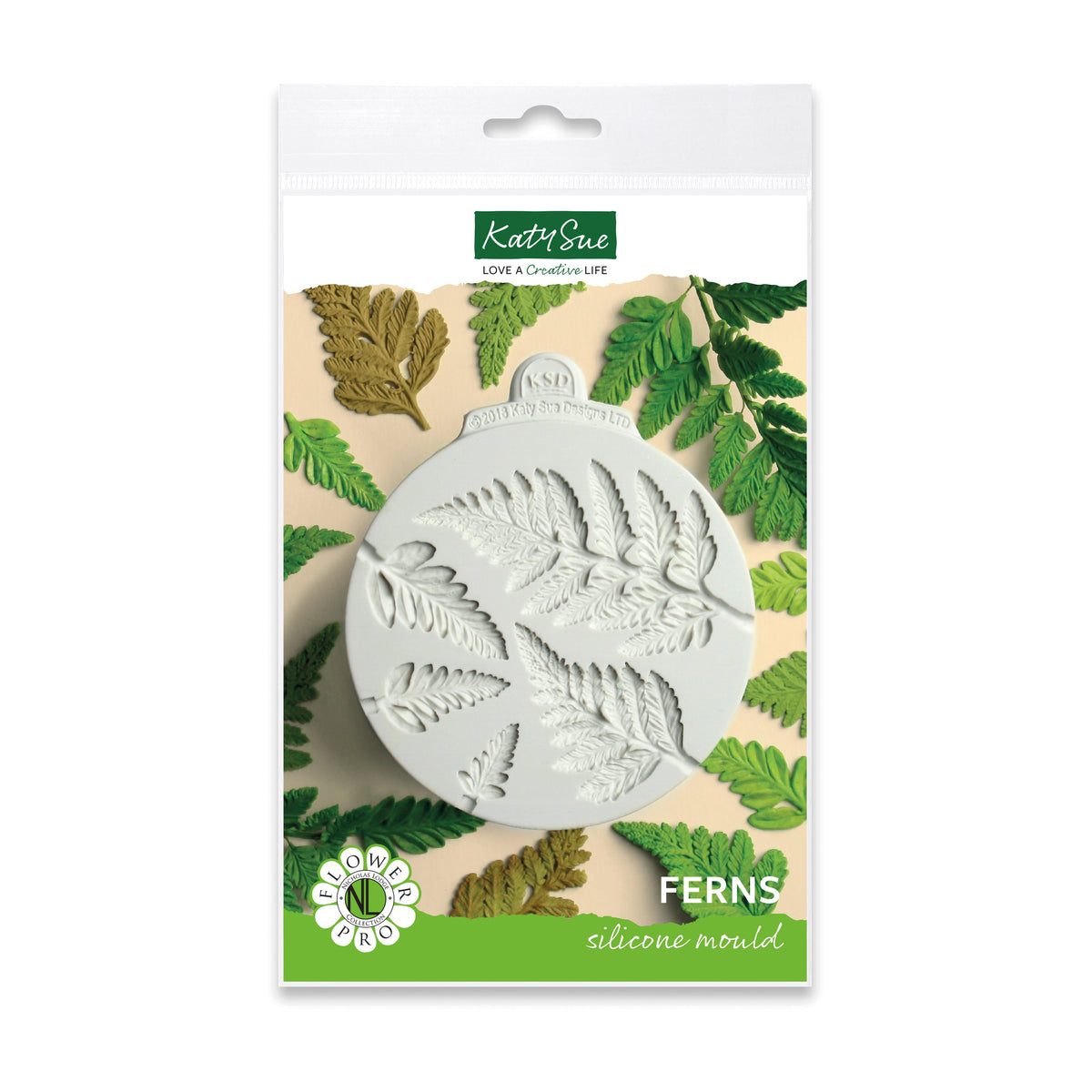 Flower Pro Ferns Silicone Mould