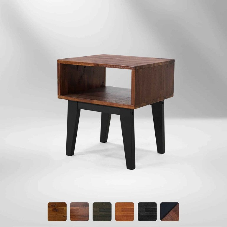 Serena Solid Acacia Wood Nightstand