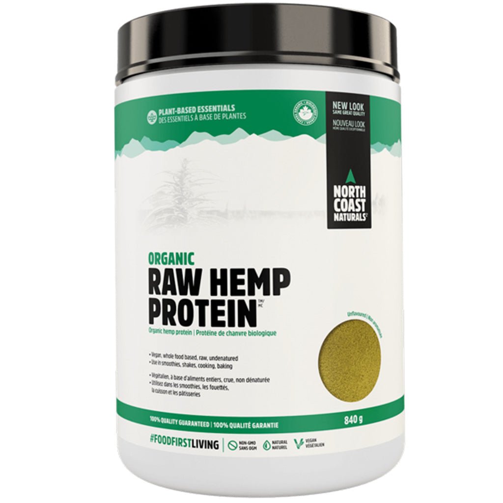 North Coast Naturals Organic Raw Hemp Protein, 840 g